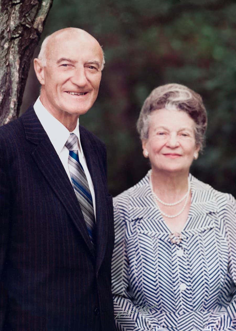 K.C. Irving and his wife Harriet Irving